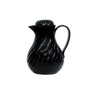 Adcraft SP-40BK 40 oz Capacity, Black Insulated Beverage Server