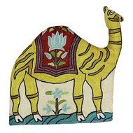 Camel Design Kettle Cover Kashmiri Embroidery Quilted Tea Pot Cover Gift N2