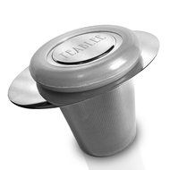 Teablee Tea Strainer 304 Stainless Steel Brew-in-Mug Loose Leaf Tea Infuser with Silicone-Lined Lid (4 inches... N4