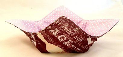 Microwave Bowl Cozy Just Like Wine... N2