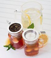 Loose Leaf Tea Infuser with Mesh Basket | Finest Stainless Steel Strainer and Steeper for Green, Black & Herbal... N6
