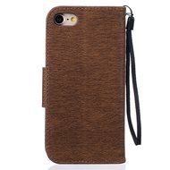 iPhone 7 Case, iPhone 7 Wallet Case,PHEZEN Beauty Flower Girl Cat Design PU Leather Wallet Case Stand Flip Case... N23