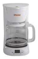 IMUSA USA GAU-18210W 12Cup Programmable Coffeemaker, 12 Cup, White N2