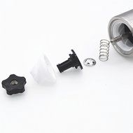 Delipop ES66 Manual Coffee Grinder Premium Stainless Steel With Adjustable Ceramic Burr 7.5inch Length Including... N7