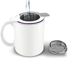 Teablee Tea Infuser Loose Leaf Tea Strainer 304 Stainless Steel Extra-Fine Mesh with Lid - Best for Fine Loose... N3