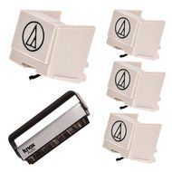 Audio Technica Replacement Stylus for AT3600L (4-Pk) w/ Knox Vinyl Brush Cleaner