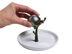 Arta by Chef'n Tea Tree Tea Infuser and Saucer N4