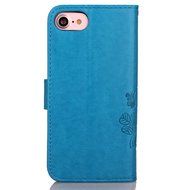 iPhone 7 Case, iPhone 7 Wallet Case,PHEZEN Beauty Flower Girl Cat Design PU Leather Wallet Case Stand Flip Case... N38