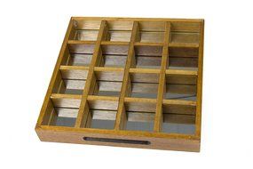 WOODART Wooden Capsule Storage - Single serve coffee pod holder, keurig K-Cup/ Verismo/ Dolce Gusto - Sleek and... N8