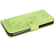iPhone 7 Plus Case,iPhone 7 Plus Wallet Case,Phezen Serect Garden Series Butterfly Flower Bling Diamod Inlaid...