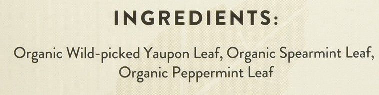 Asi Yaupon Tea Organic Box, Ancient Wellness - Traditional, 20 Tea Bags N13