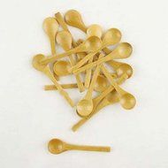 JapanBargain Brand - 10pc Small Bamboo Tea Spoons N5