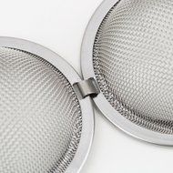 Nuk3y® Stainless Steel Rust Resistant Mesh Tea Ball Strainer Filter Infuser (Pack of 2) N3
