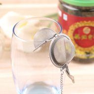 Nuk3y® Stainless Steel Rust Resistant Mesh Tea Ball Strainer Filter Infuser (Pack of 2) N4