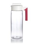 Takeya Airtight Jug with Silicone Handle, Black/Olive, 66-Ounce