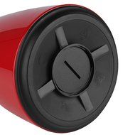 Emsa Campo Stainless Steel Thermal Carafe with Glass Liner, 34 oz, Red N3