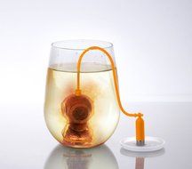 Altarmoss Deep Sea Scuba Diver Tea Infuser - 100% Food Grade Silicone Tea Infuser, Set of 3 (Blue, Orange, Green) N4