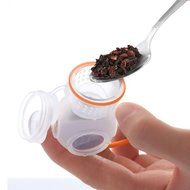 Altarmoss Deep Sea Scuba Diver Tea Infuser - 100% Food Grade Silicone Tea Infuser, Set of 3 (Blue, Orange, Green) N5