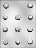 CK Products Fancy Round Candies Choc Mold