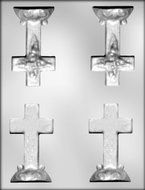 CK Products 3D Cross/Base Choc Mold