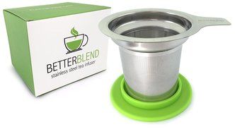 BetterBlend Tea Infuser Stainless Steel - Brew-in-Mug Tea Strainer for Loose Leaf Tea - Fine Tea Filter for Single...