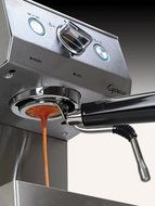 Capresso 125.05 Cafe Pro Espresso Maker, Silver N6
