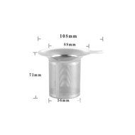 PYD Mesh Stainless Steel Tea Infuser Reusable Strainer Loose Tea Leaf Spice Filter