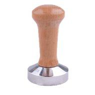 Bonici Stainless Steel Coffee Tamper with Wood Handle 51mm N3
