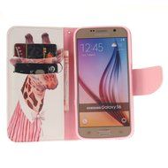 S6 Case, DRUnKQUEEn® PU Leather Credit Card Holder Case Stand Feature Wallet Type Flip Folio Cover - for G920... N4