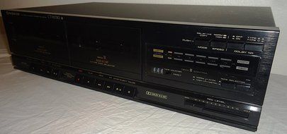Pioneer CT-W330 Recordable Stereo Dual Cassette Tape Deck -With Deck II Control N2