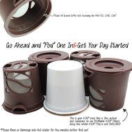 Refillable Single Cup Reusable Filter Pack of 3 N3