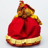 Tea Cozy Doll &quot;Khokhloma Barynya&quot; N3
