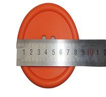 Bilipala Silicone Coasters with Button Shaped, Set of 5 Colors N2