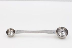 CoaGu 10" Premium Quality 18/10 Stainless Steel Dual Scoop Coffee Spoon And Tea Scoop with Tick Mark, 2 tbsp and... N6