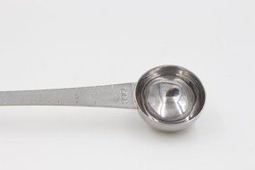 CoaGu 10" Premium Quality 18/10 Stainless Steel Dual Scoop Coffee Spoon And Tea Scoop with Tick Mark, 2 tbsp and... N7