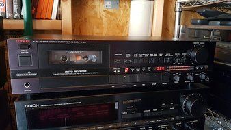 LUXMAN K-106 AUTOREVERSE STEREO CASSETTE TAPE DECK