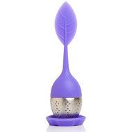 3pcs Tea Infuser Leaf Strainer Handle with Steel Ball Silicone Leaf Lid (Pack of 3)