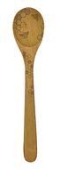 Talisman Designs Beechwood Mixing Spoon, Laser Etched with Honey Bee Art, 12" Long N5