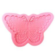 Sher Cake Decorating Mold Butterfly Silicone Lace Mould For Fondant Candy Crafts Jewelry Chocolate PMC Resin Clay N2