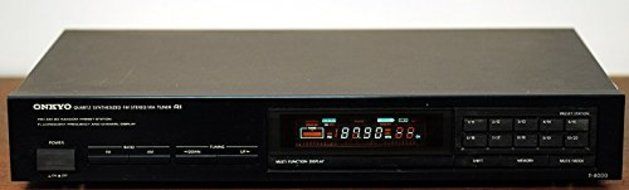 Onkyo R1 T-4000 Stereo Synthesized AM/FM Quartz Lock Digital Tuner Japan