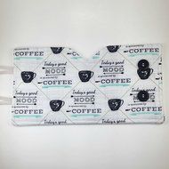French Press Cozy Cover, Cafetiere Cosy, 8 cup, Insulated, Coffee Themed N3