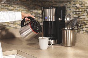 Hamilton Beach 46895 12 Cup Programmable Coffee Maker, Black N8