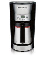 Hamilton Beach 46895 12 Cup Programmable Coffee Maker, Black N9