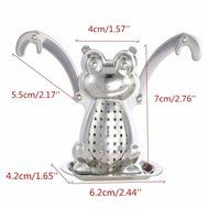 MAXGOODS Fine Hanging Frog Tea Diffuser Infuser Stainless Strainer Filter N7