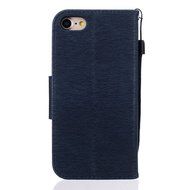 iPhone 7 Case, iPhone 7 Wallet Case,PHEZEN Beauty Flower Girl Cat Design PU Leather Wallet Case Stand Flip Case... N53