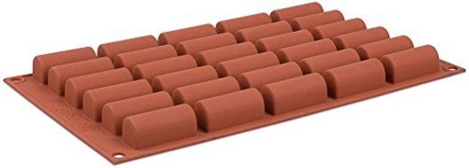 Silikomart Orange Non Stick - Mini Buche - 30 forms N3