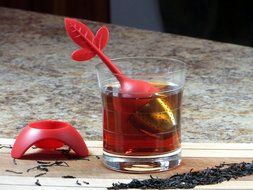Two Trees Co. Best Tea Infuser - Stylish Loose Leaf Strainer Filter - Durable Silicone and Stainless Steel - Drip... N4