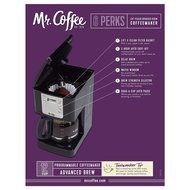 Mr. Coffee JWX23 12-Cup Programmable Coffeemaker, Black N4
