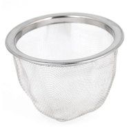 Tea Leaves Filter - TOOGOO(R) 63mm Silver Tone Stainless Steel Wire Mesh Tea Leaves Spice Strainer Basket N4