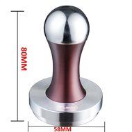 Kteam 58mm Coffee Tamper Stainless Steel Espresso Tamper Flat Base N30